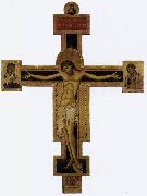 GIUNTA PISANO Crucifix sdh oil painting artist